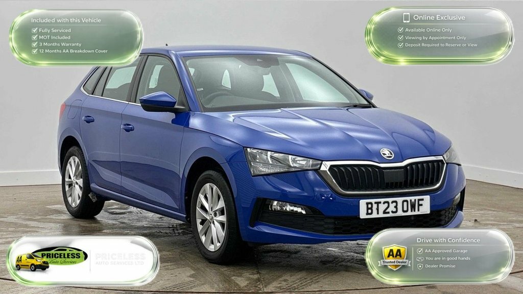 Skoda Scala 1L Se Technology Blue