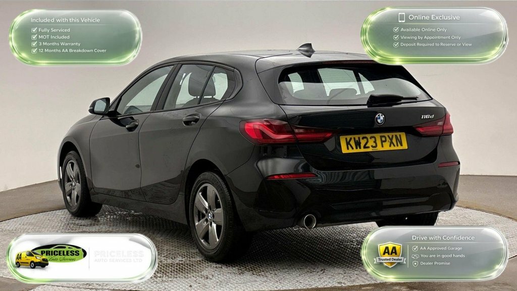 BMW 1 Series 1.5L Se KW23PXN Black #4