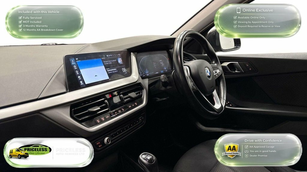 BMW 1 Series 1.5L Se KW23PXN Black #2