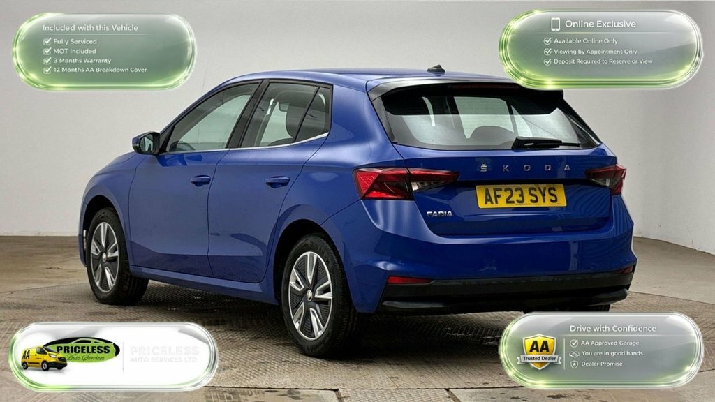 Skoda Fabia 1L Se L AF23SYS Blue #3