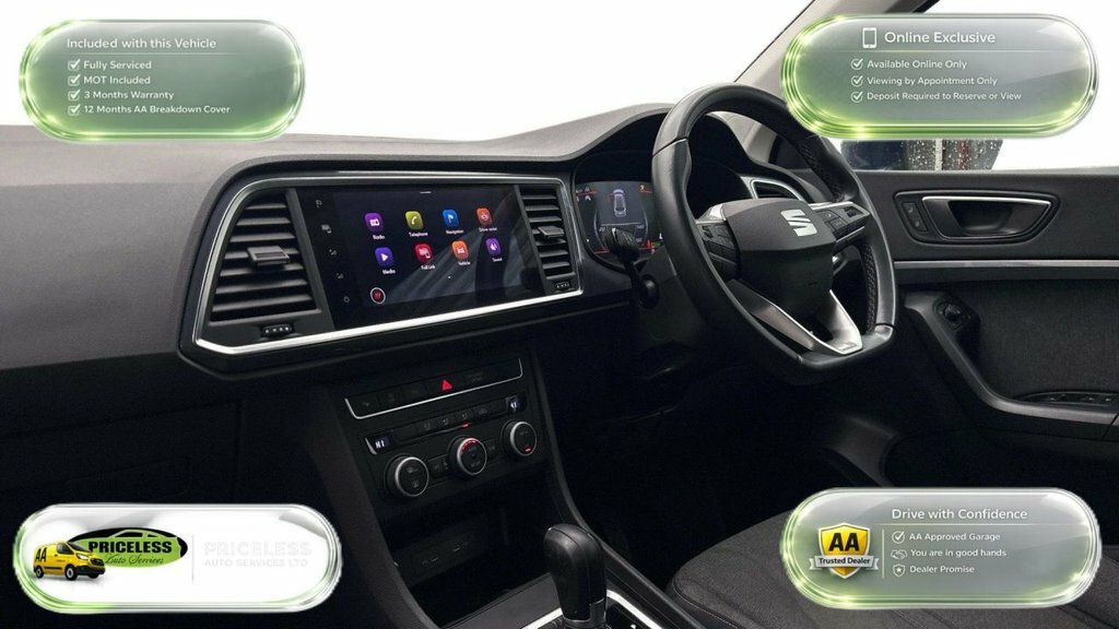 Seat Ateca 1.5L Se Technology DF23HRK Blue #2