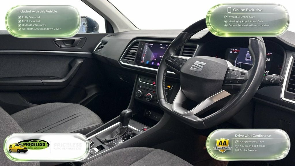 Seat Ateca 1.5L Se Technology DF23HRK Blue #5