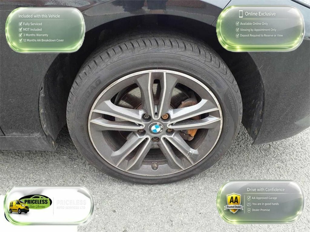 BMW 2 Series Gran Coupe 1.5L Sport SL22TFA Black #4