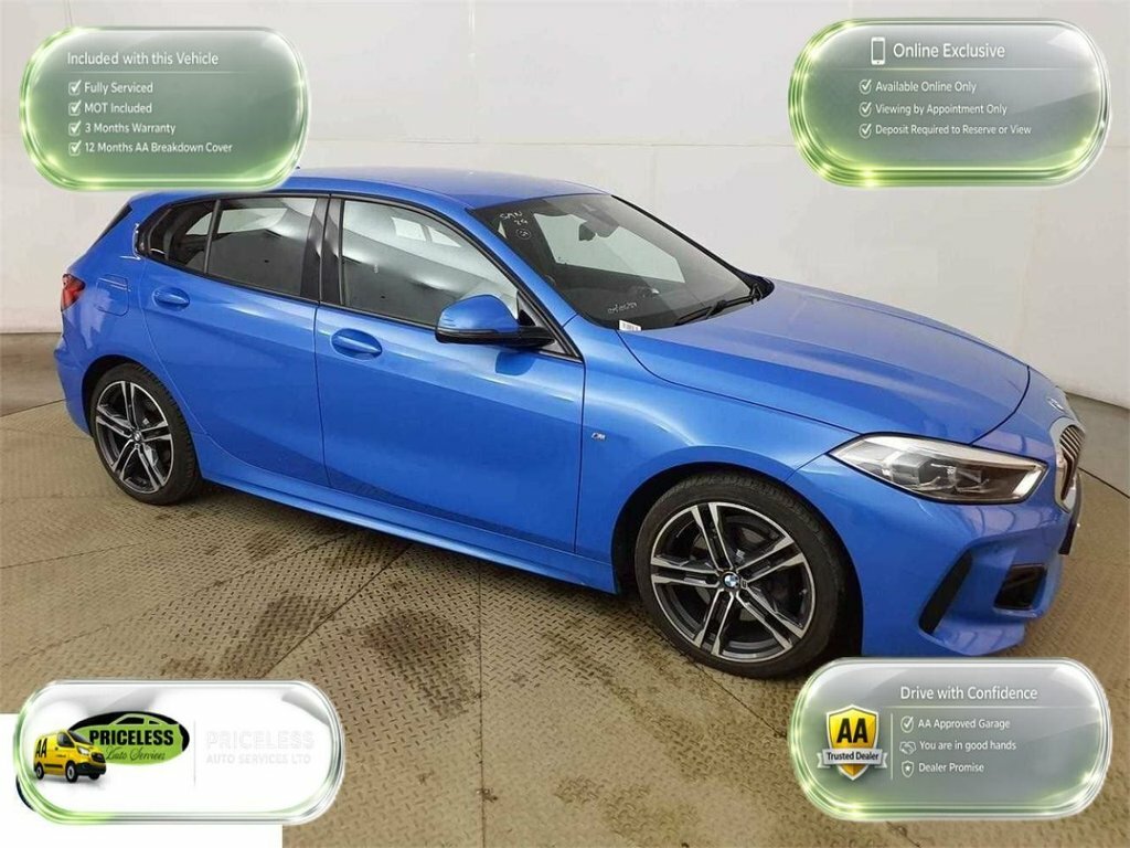 BMW 1 Series 1.5L M Sport Blue