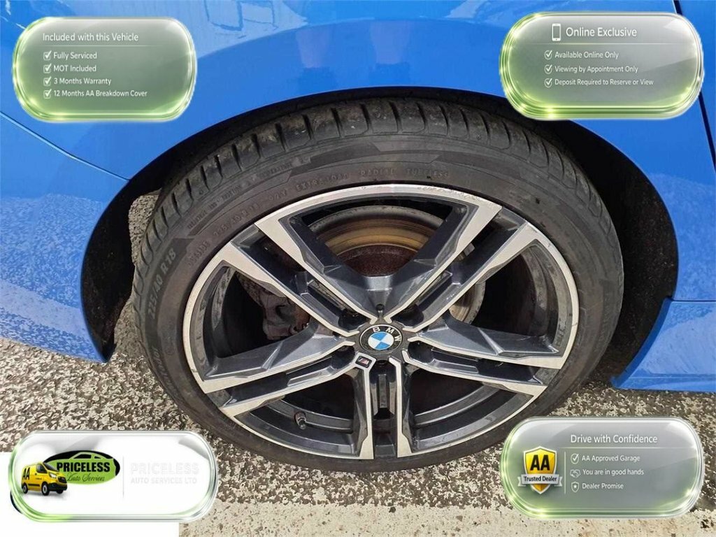 BMW 1 Series 1.5L M Sport HX22WMZ Blue #4