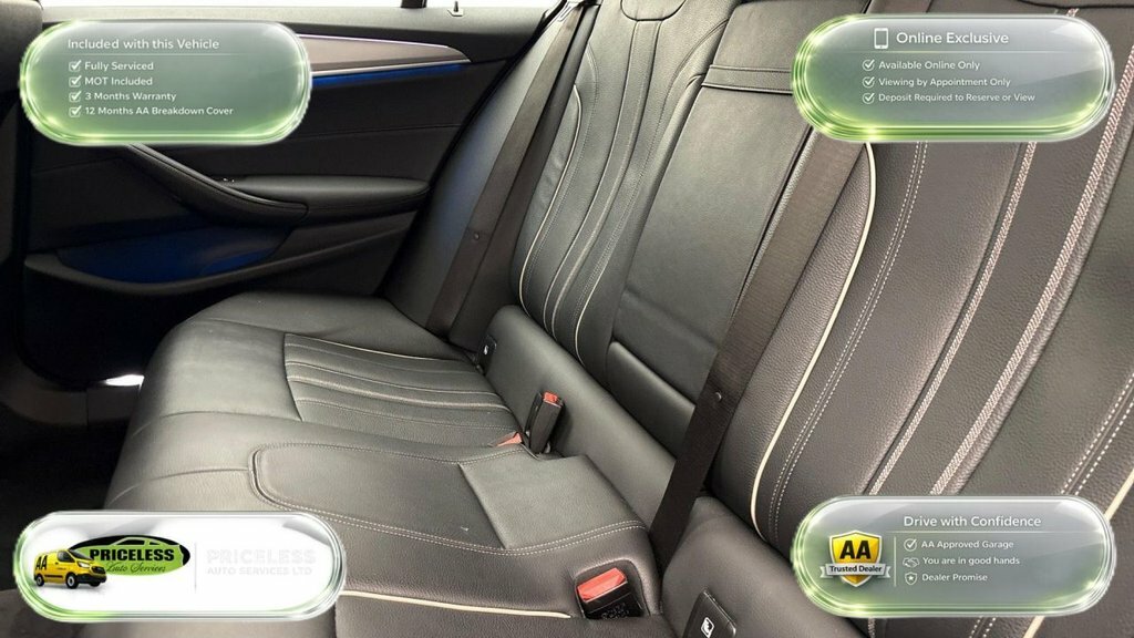 BMW 5 Series 2L Se WN71XZS Black #6
