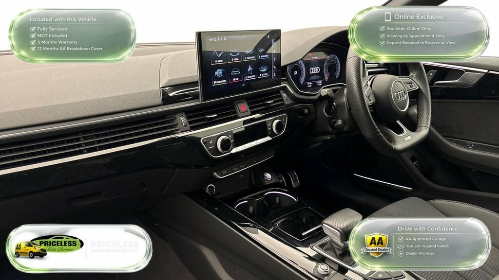 Audi A5 2L Black Edition YB23AZT Black #2