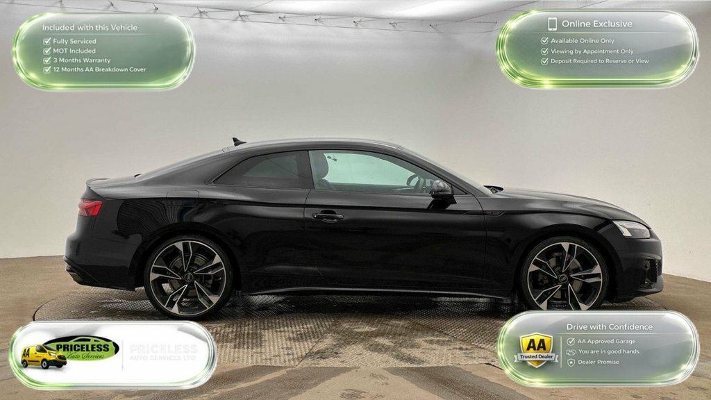 Audi A5 2L Black Edition YB23AZT Black #3