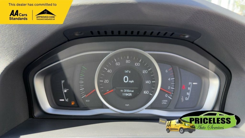Volvo V60 D4 R-design Lux Nav Silver #15