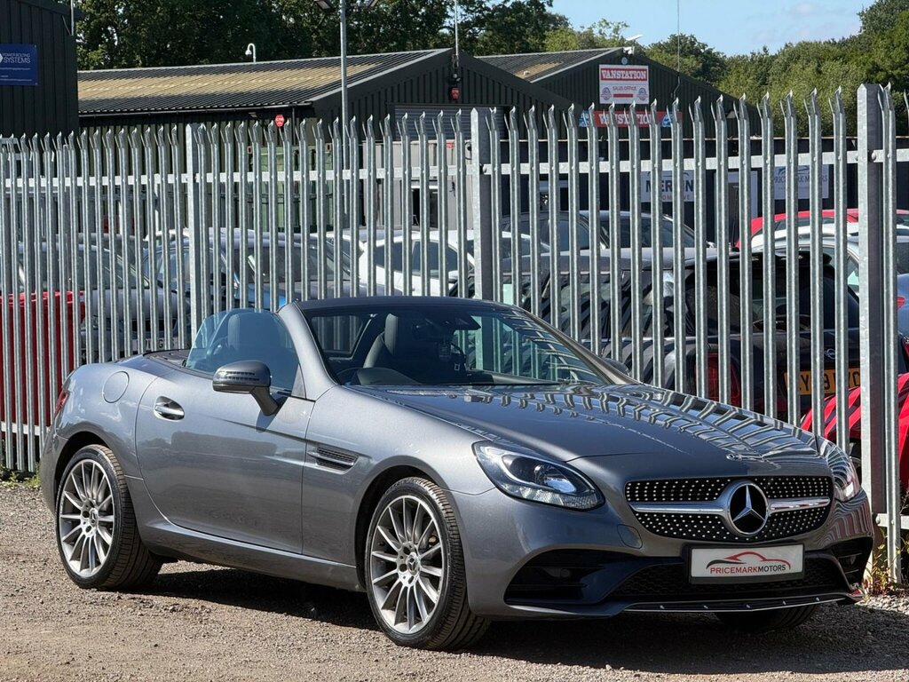 Mercedes-Benz SLC 1.6 Slc180 Amg Line G-tronic Euro 6 Ss Grey #5