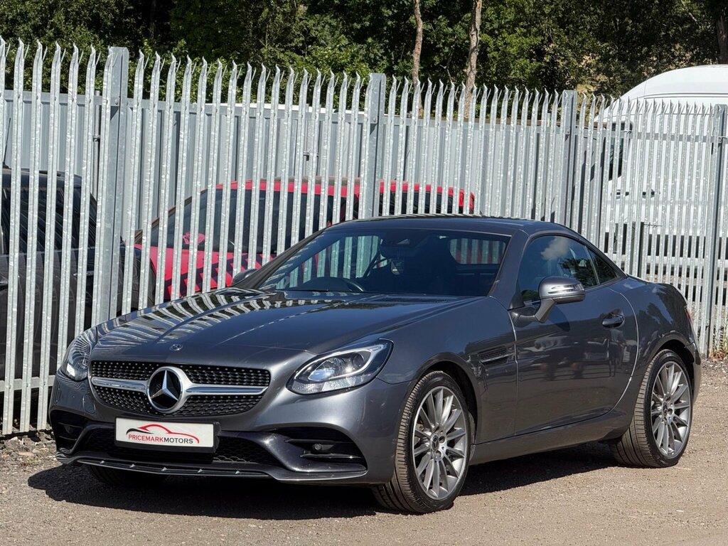 Mercedes-Benz SLC 1.6 Slc180 Amg Line G-tronic Euro 6 Ss Grey #3