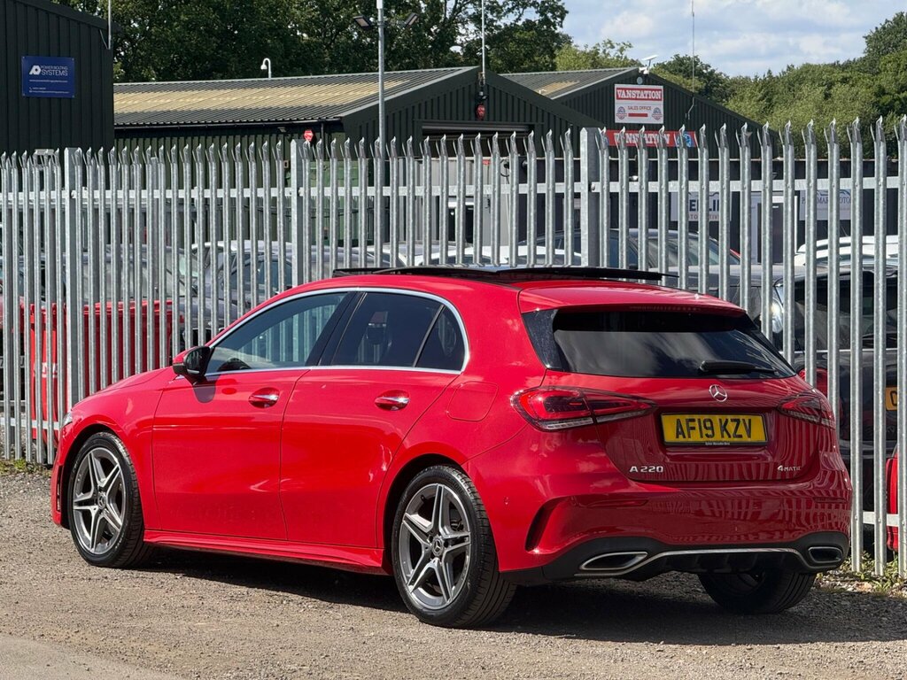 Mercedes-Benz A Class 2.0 A220 Amg Line Premium Plus 7G-dct 4Matic Eur Red #4