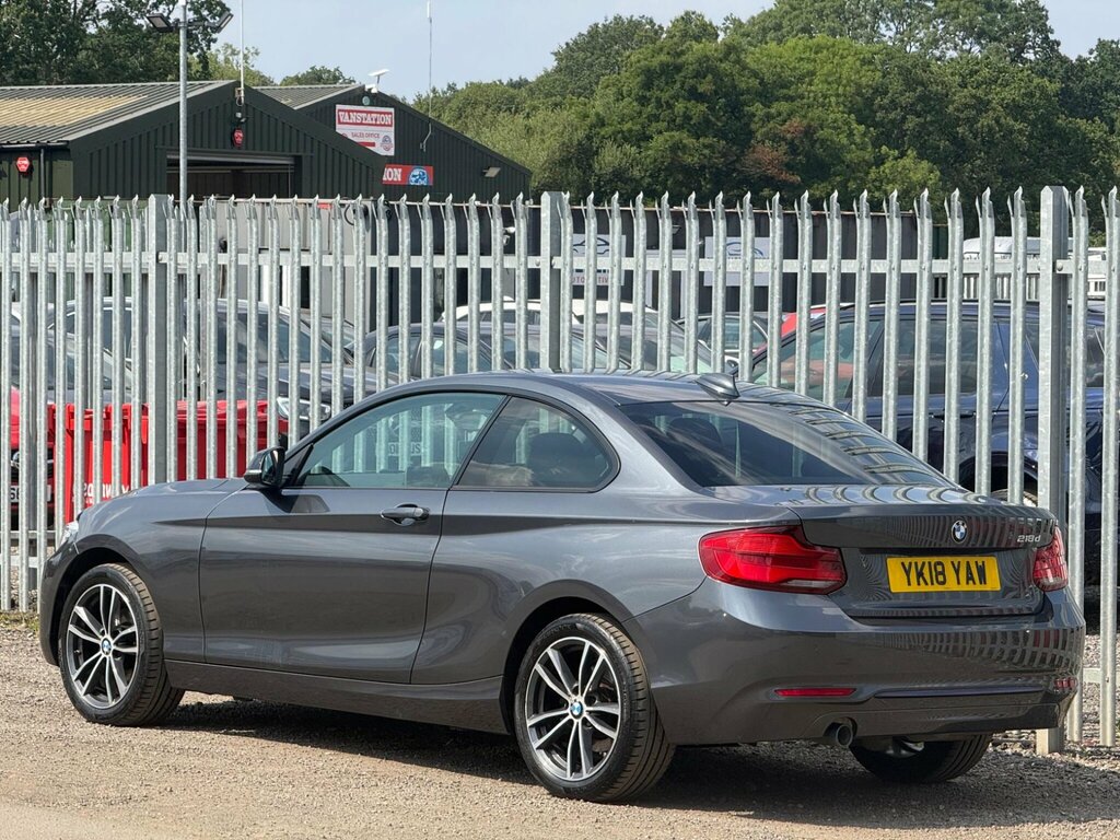 BMW 2 Series 2.0 218D Sport Euro 6 Ss YK18YAW Grey #6