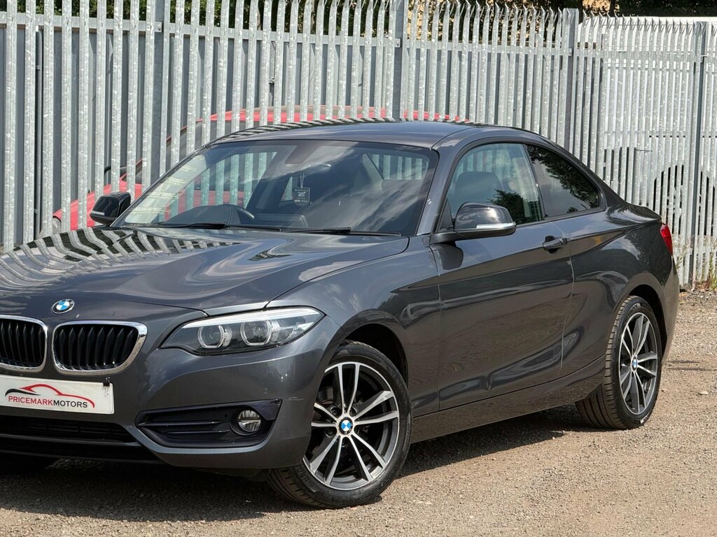 BMW 2 Series 2.0 218D Sport Euro 6 Ss YK18YAW Grey #3