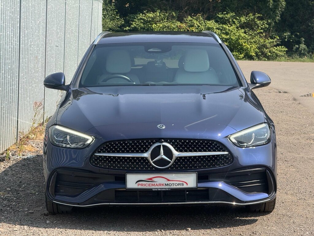 Mercedes-Benz C Class 1.5 C200h Mhev Amg Line G-tronic Euro 6 Ss Blue #2