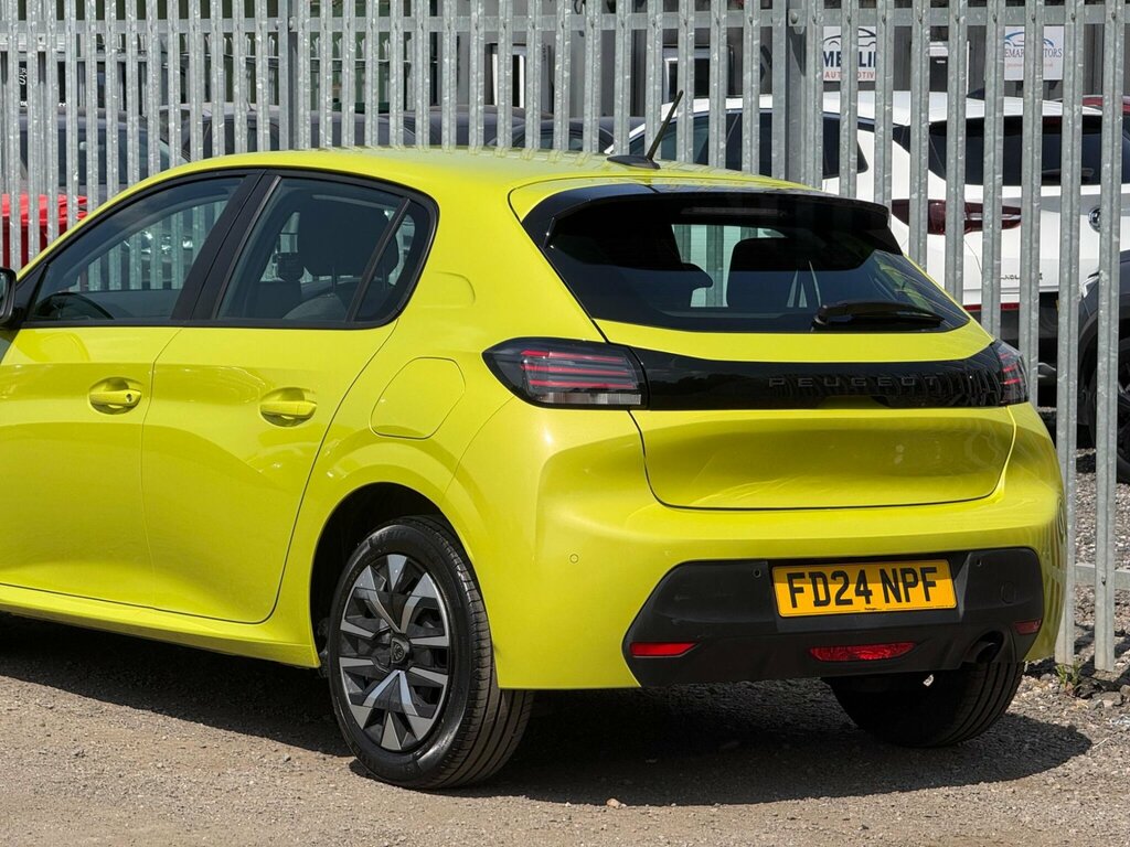 Peugeot 208 1.2 Puretech Active Euro 6 Ss FD24NPF Yellow #6