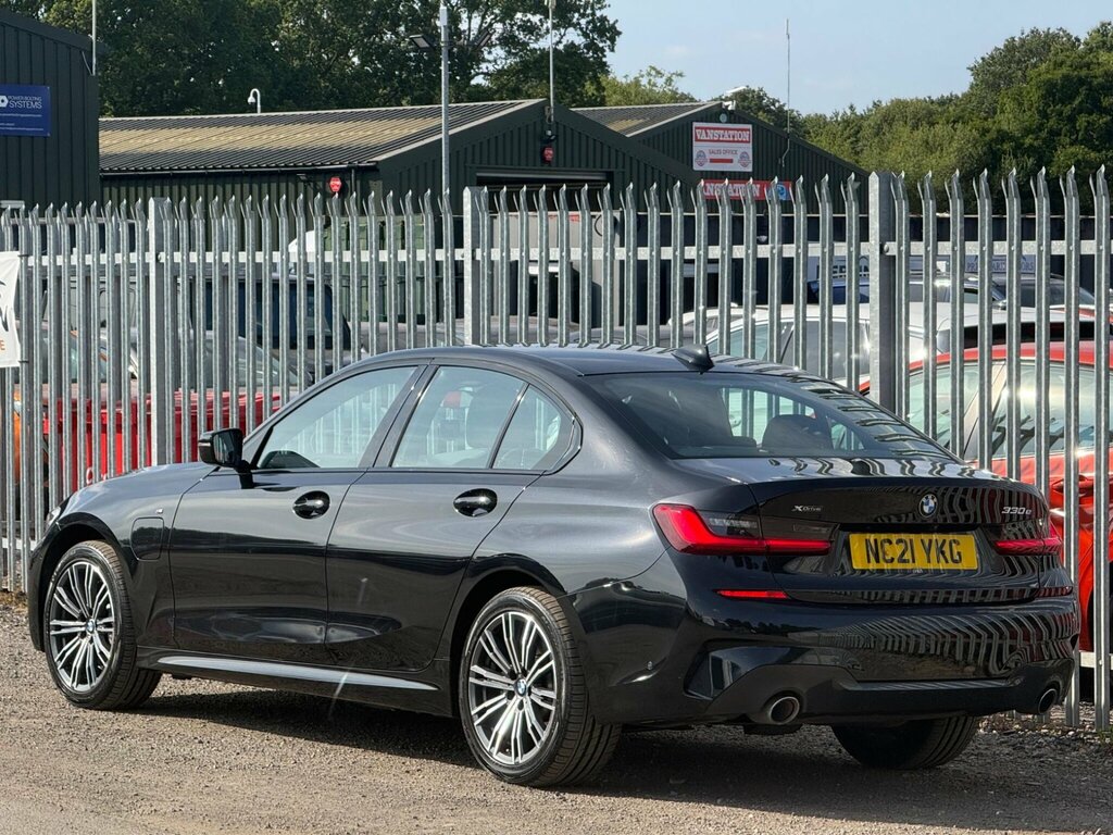 BMW 3 Series 2.0 330E 12Kwh M Sport Xdrive Euro 6 Ss Black #4