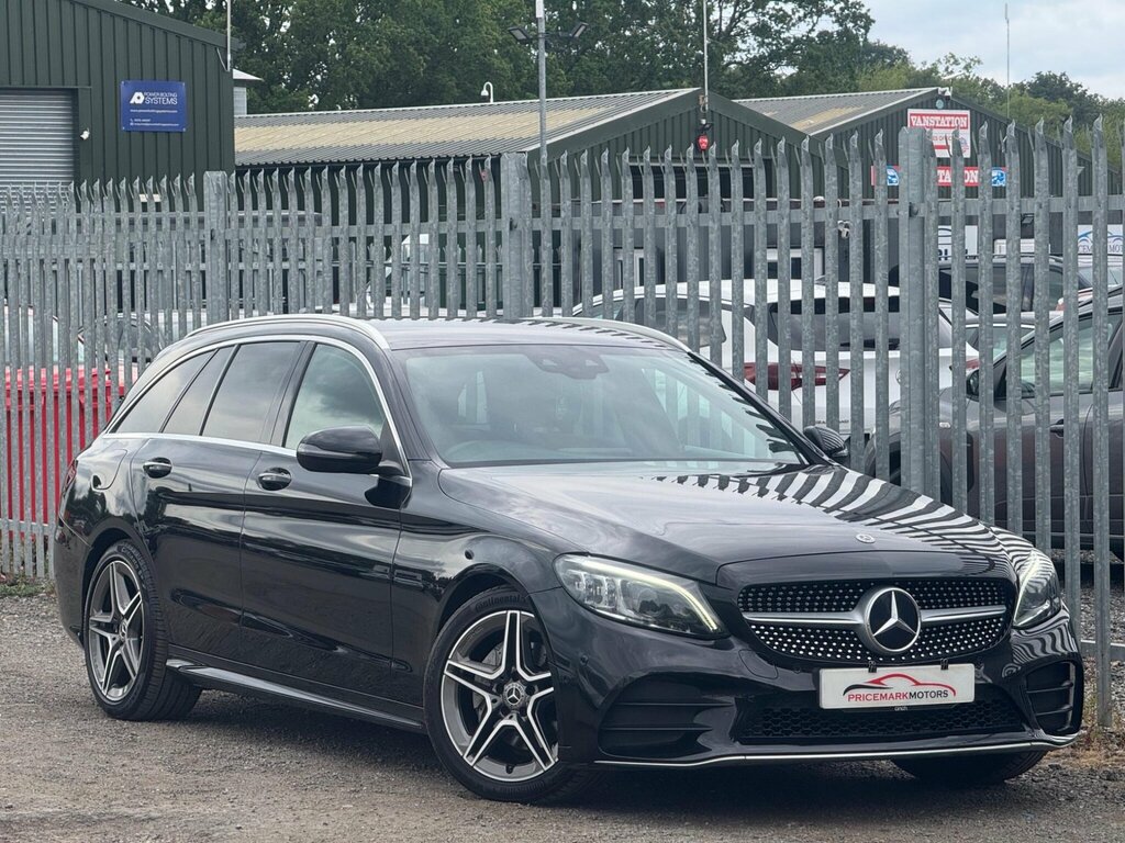 Mercedes-Benz C Class 2.0 C220d Amg Line Edition G-tronic Euro 6 Ss Black #2