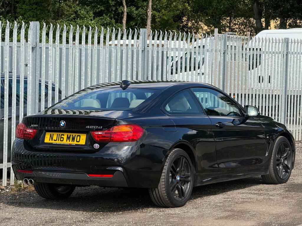 BMW 4 Series 2.0 420D M Sport Xdrive Euro 6 Ss Black #6
