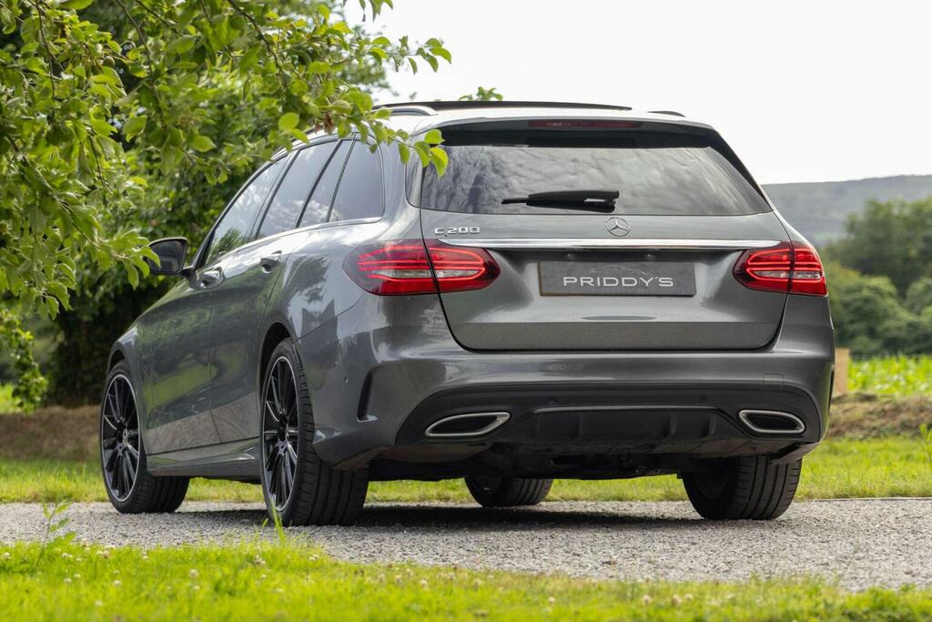 Mercedes-Benz C Class Estate 1.5 C200 Mhev Amg Line Night Edition Premi Grey #2