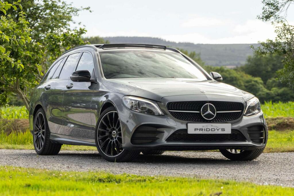 Mercedes-Benz C Class Estate 1.5 C200 Mhev Amg Line Night Edition Premi Grey