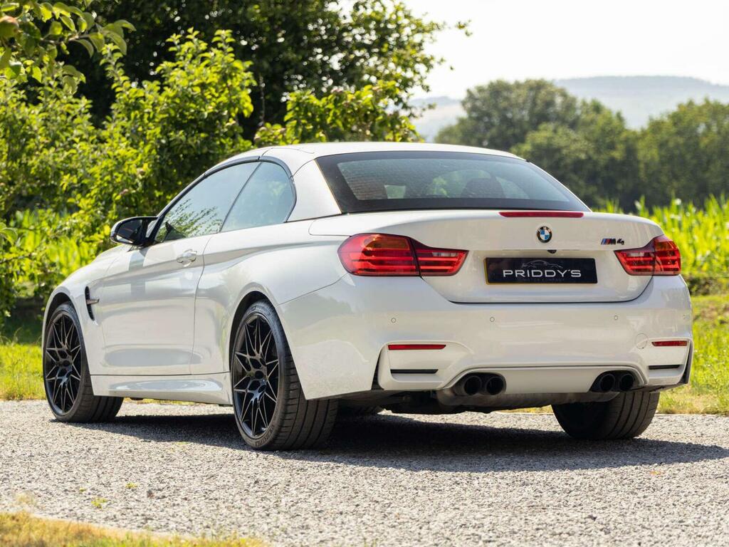 BMW M4 Convertible 3.0 Biturbo Competition Dct Euro 6 S PK17XPC White #3