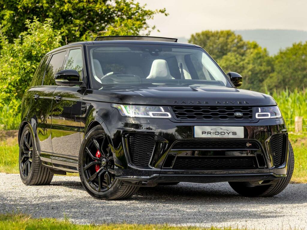 Land Rover Range Rover Sport Suv 5.0 P575 V8 Svr 4Wd Euro 6 Ss 201 Black