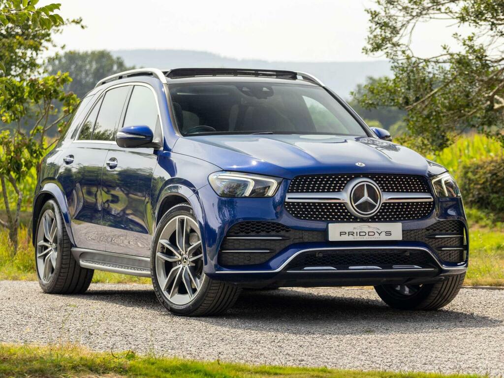 Mercedes-Benz GLE Class 2.9 Gle400d Amg Line Premium Plus G-tronic 4Mati Blue