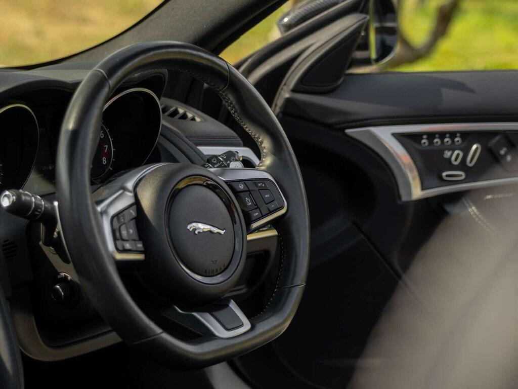 Jaguar F-Type 3.0 V6 R-dynamic Awd Euro 6 Ss White #5