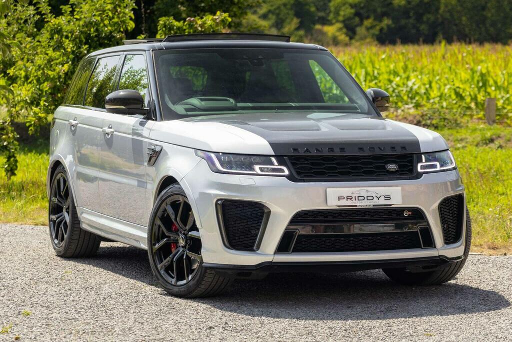 Land Rover Range Rover Sport 5.0 P575 V8 Svr 4Wd Euro 6 Ss Silver