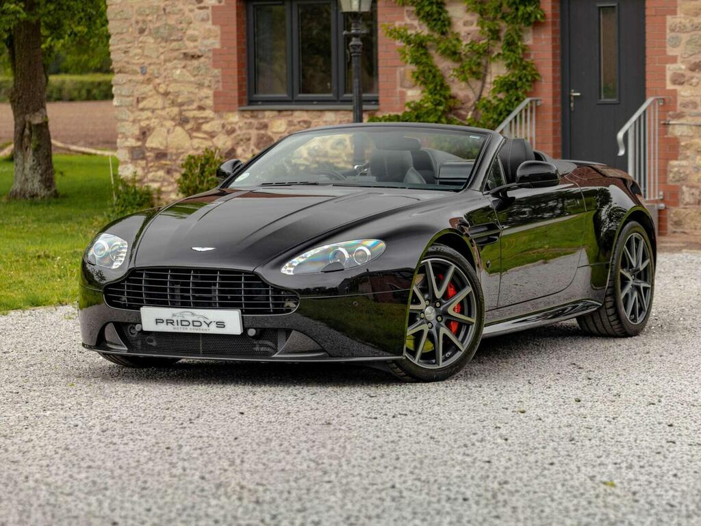 Aston Martin Vantage Convertible 4.7 V8 S Roadster Sportshift Euro 5 Black #6