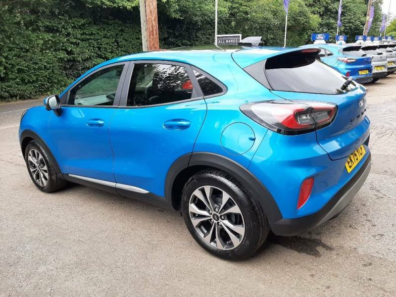 Ford Puma 1.0 Ecoboost 125Ps Mhev Titanium Dct - 20 EK75YLF Blue #2