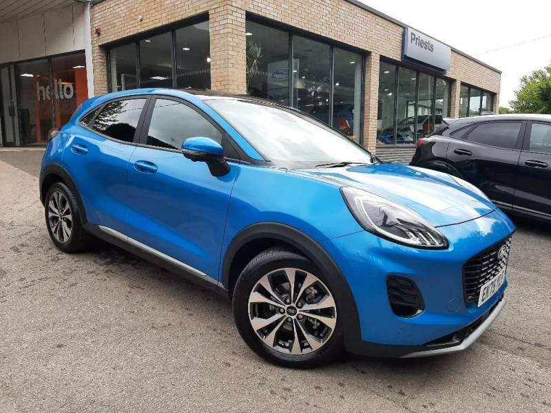 Ford Puma 1.0 Ecoboost 125Ps Mhev Titanium Dct - 20 Blue