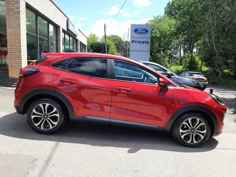 Ford Puma 1.0 Ecoboost 125Ps Mhev Titanium Dct - 20 EJ25WPU Red #3