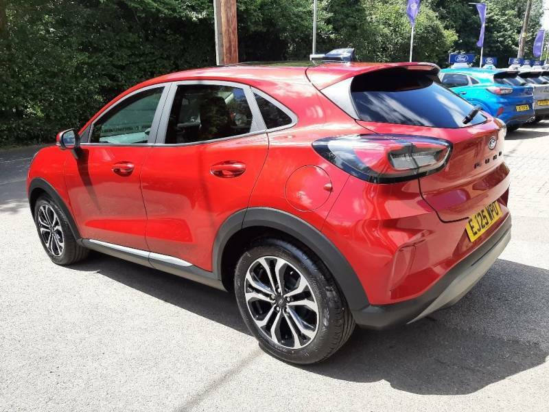 Ford Puma 1.0 Ecoboost 125Ps Mhev Titanium Dct - 20 EJ25WPU Red #2