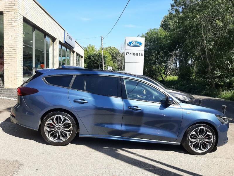 Ford Focus 1.0 Ecoboost 155Ps Mhev St-line X Estate EJ75OWK Blue #3