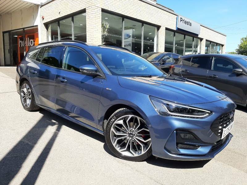 Ford Focus 1.0 Ecoboost 155Ps Mhev St-line X Estate Blue