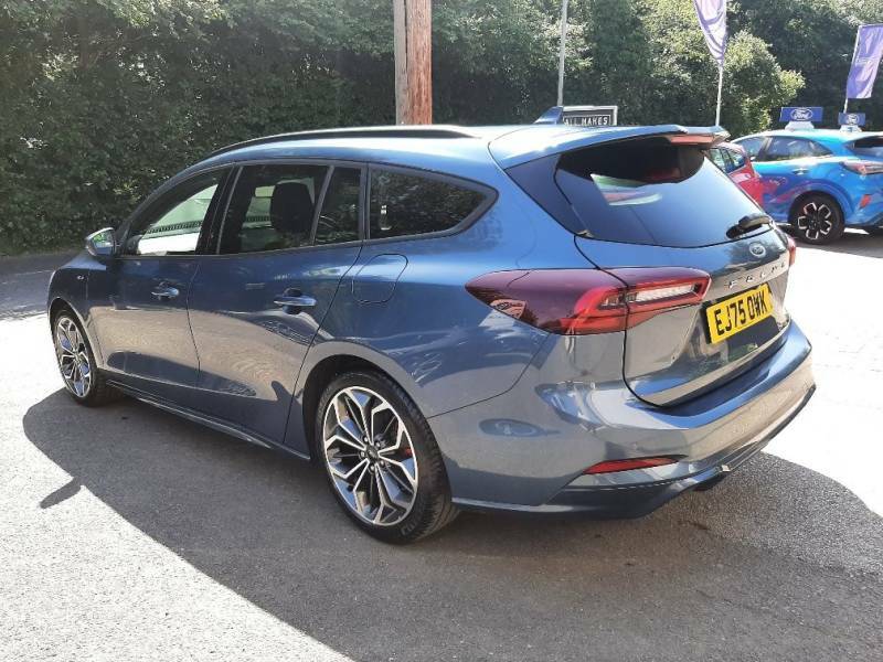 Ford Focus 1.0 Ecoboost 155Ps Mhev St-line X Estate EJ75OWK Blue #2