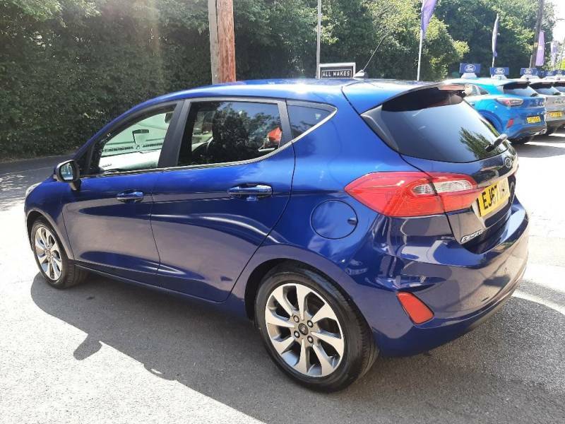Ford Fiesta 1.1 85Ps Zetec - 2017 67 EJ67HMO Blue #2