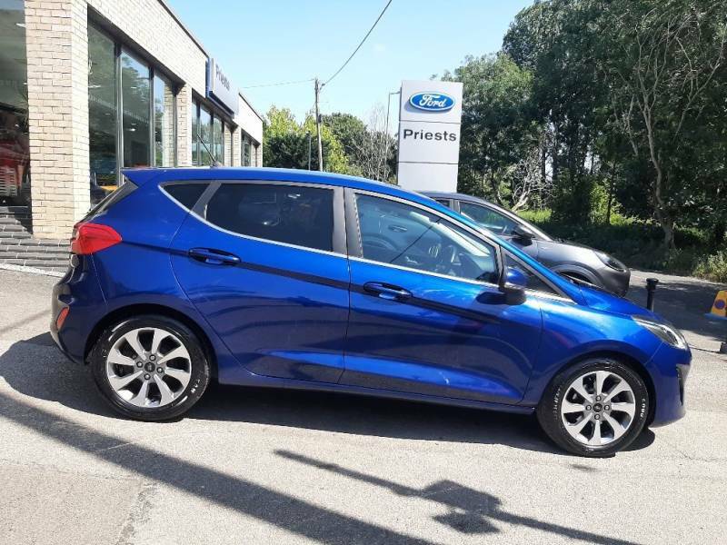 Ford Fiesta 1.1 85Ps Zetec - 2017 67 EJ67HMO Blue #3