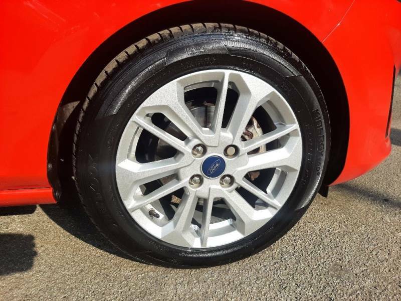 Ford Fiesta 1.0 Ecoboost 125Ps Mhev Titanium - 2022 22 LM22JTX Red #5