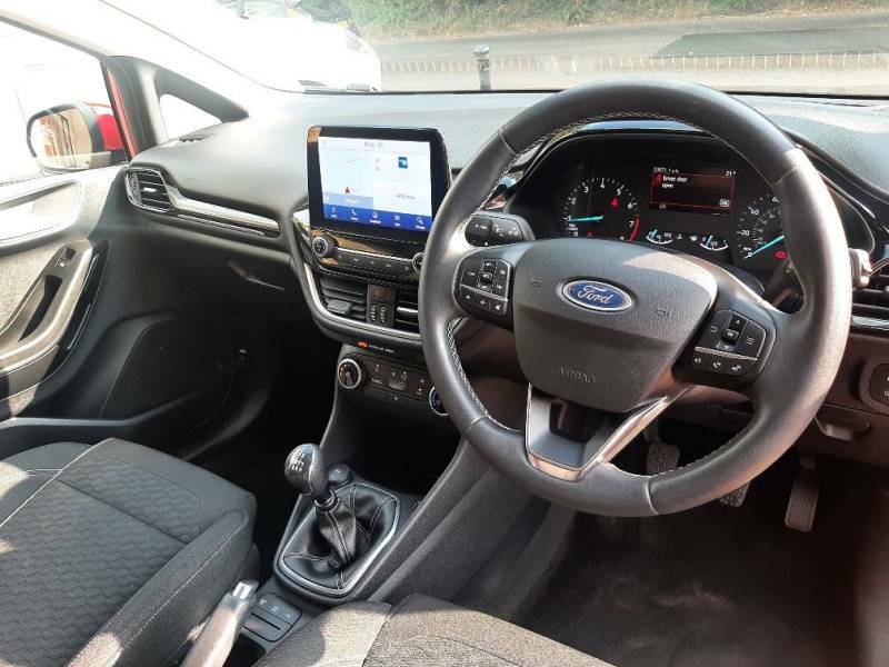 Ford Fiesta 1.0 Ecoboost 125Ps Mhev Titanium - 2022 22 LM22JTX Red #3