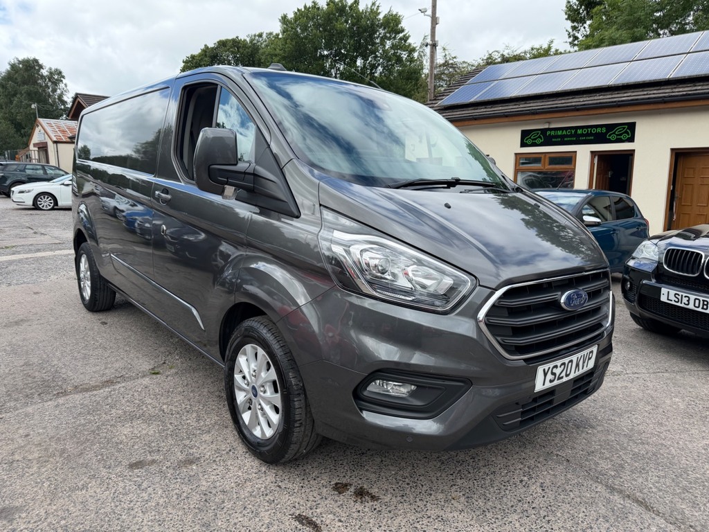 Ford Transit Custom 2.0 Ecoblue 130Ps Low Roof Limited Van Grey