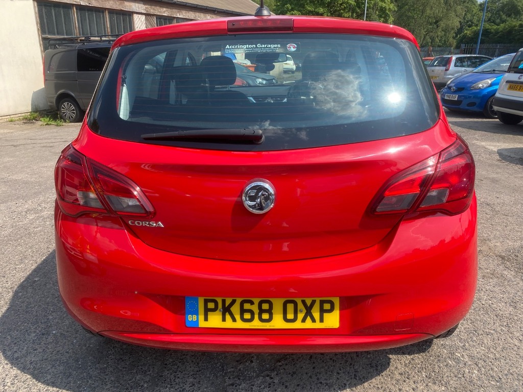 Vauxhall Corsa 1.4 Energy Ac PK68OXP Red #4