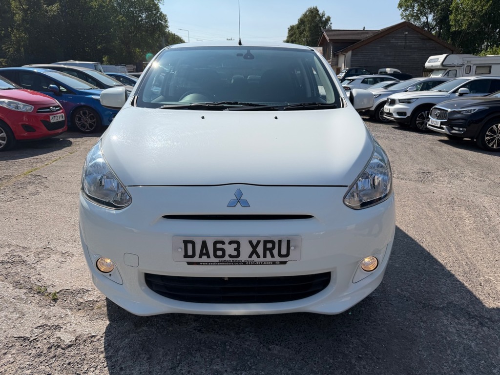 Mitsubishi Mirage 3 Blue #12
