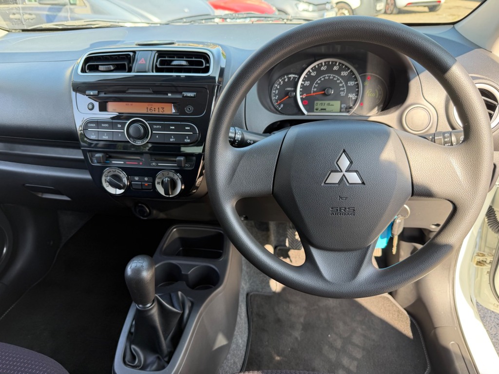 Mitsubishi Mirage 3 Blue #19