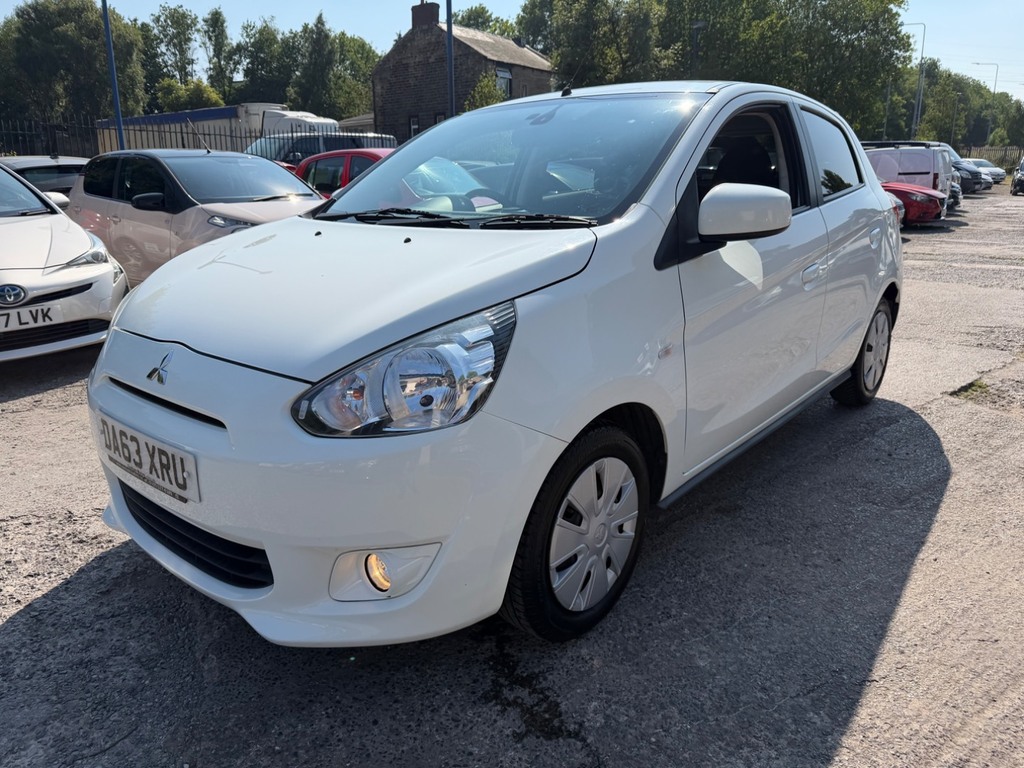 Mitsubishi Mirage 3 Blue #11