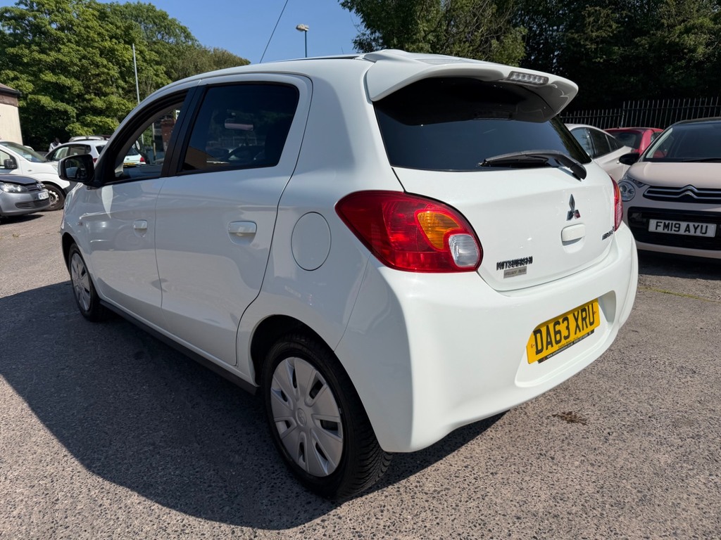 Mitsubishi Mirage 1.2 2 White #6