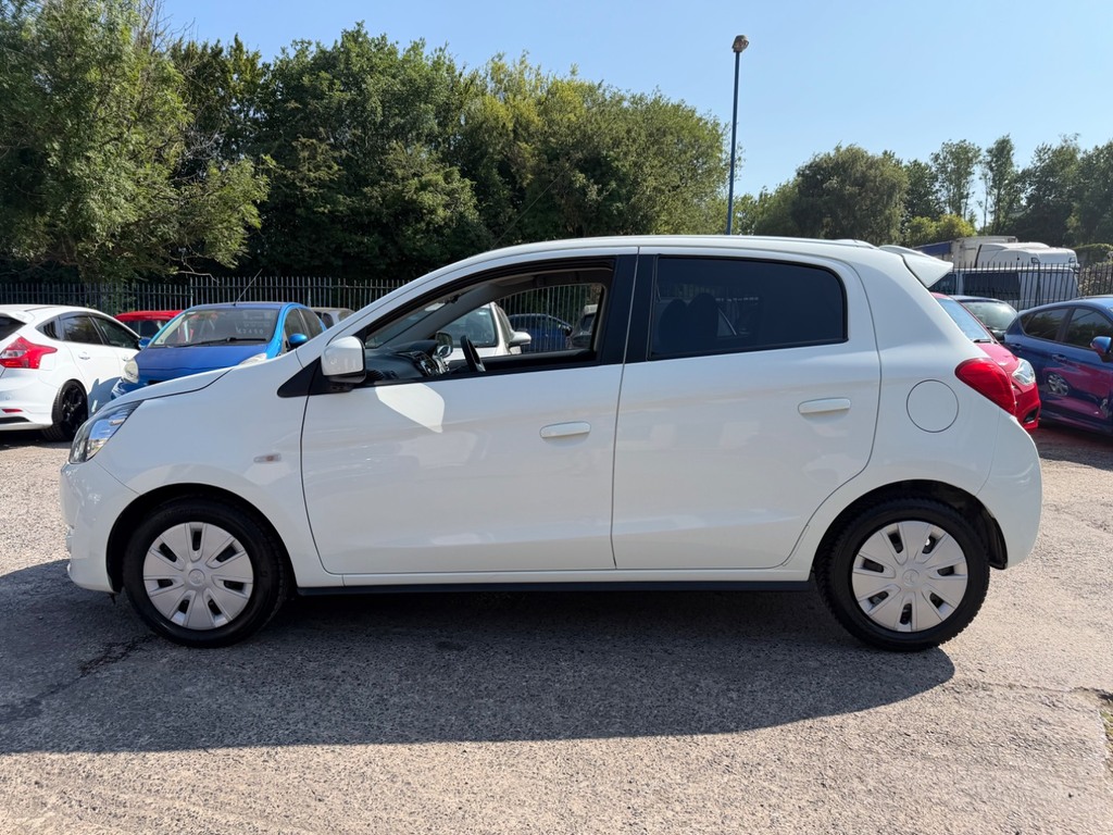 Mitsubishi Mirage 3 Blue #9