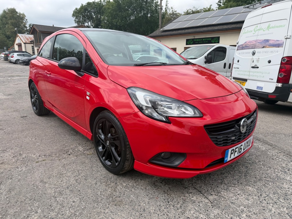 Vauxhall Corsa 1.4 75 Ecoflex Limited Edition Red